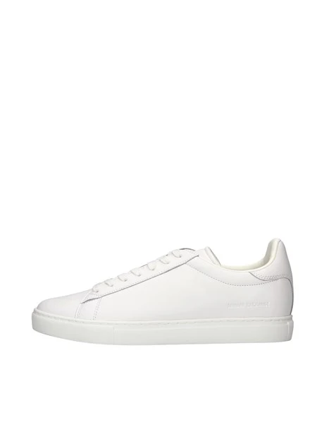 SNEAKERS CON LOGO IN TINTA UOMO BIANCO