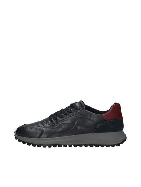 SNEAKERS CON SUOLA IN CONTRASTO UOMO BLU