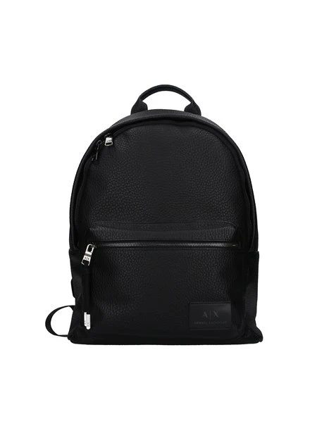 ZAINO PORTA PC EFFETTO MARTELLATO UNISEX NERO