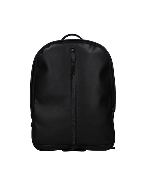 ZAINO PORTA PC CON ZIP CENTRALE UNISEX NERO