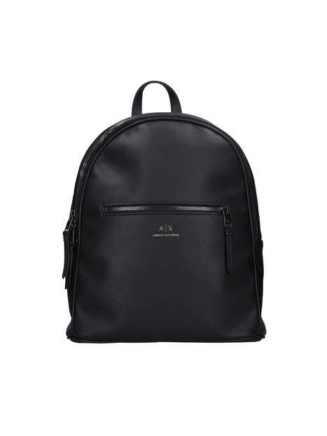 ZAINO PORTA PC CON ZIP FRONTALE UNISEX NERO