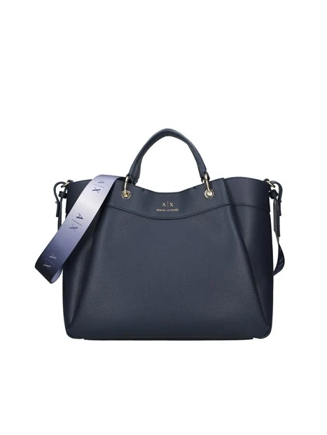 BORSA A MANO GRANDE CON TRACOLLA SFUMATA DONNA  BLU