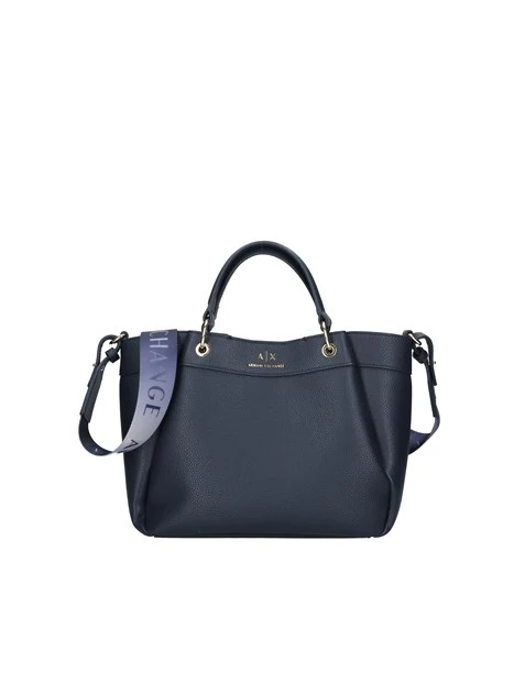 BORSA A MANO CON TRACOLLA SFUMATA DONNA BLU