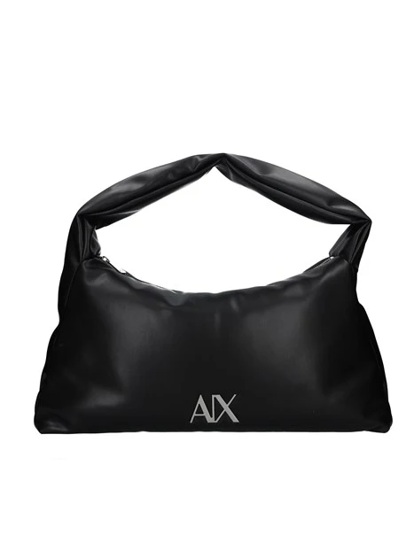 BORSA A SPALLA GRANDE MORBIDA DONNA NERO