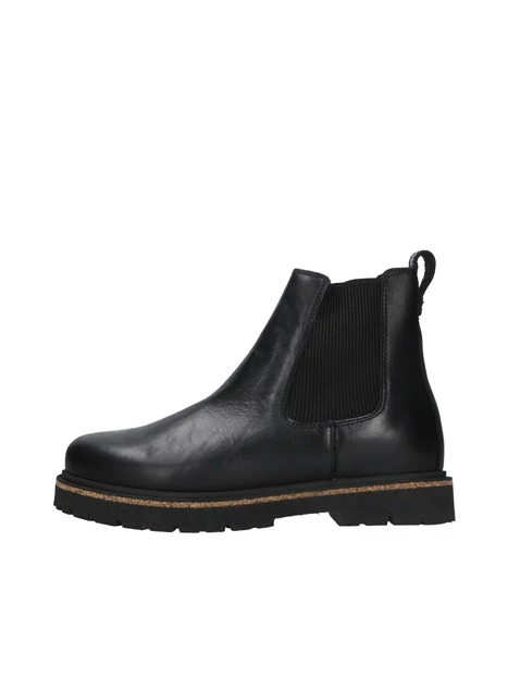 STIVALETTI CHELSEA HIGHWOOD SLIP IN PELLE DONNA NERO