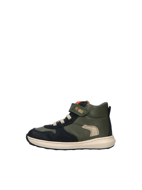 SNEAKERS CON STRAPPO ED ELASTICI BAMBINO BLU E VERDE