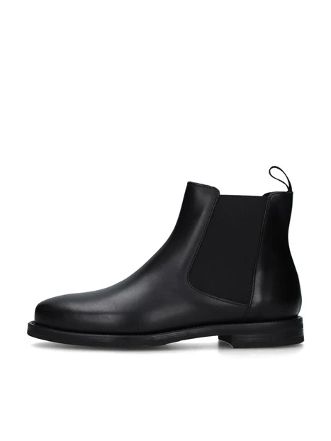STIVALETTI TACCO BASSO 98L3 DONNA NERO