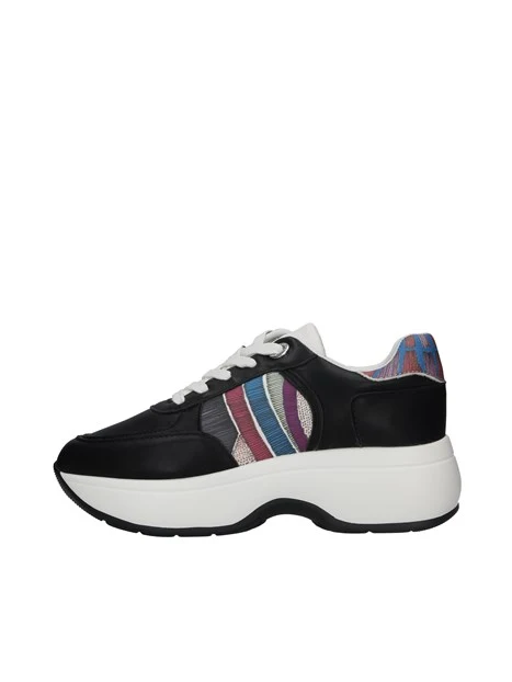 SNEAKERS CON ZEPPA TEODOSIA DONNA NERO