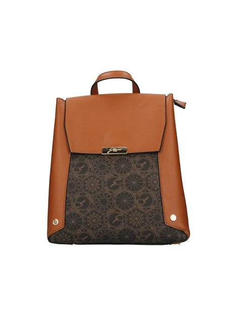 ZAINO TEODOSIA IN ECOPELLE DONNA CUOIO