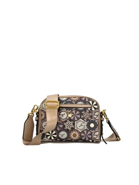 BORSA A TRACOLLA  TEODOSIA DAILY IN ECOPELLE DONNA BEIGE