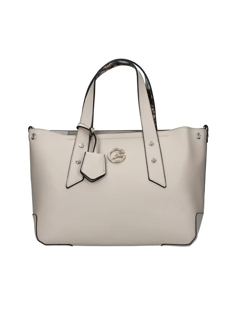 BORSA A SPALLA DENISE PLUS IN ECOPELLE DONNA BEIGE
