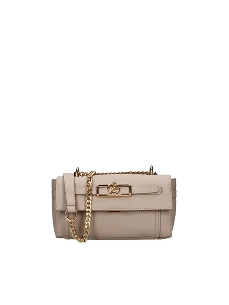BORSA A TRACOLLA LADY BAGUETTE IN ECOPELLE DONNA BEIGE