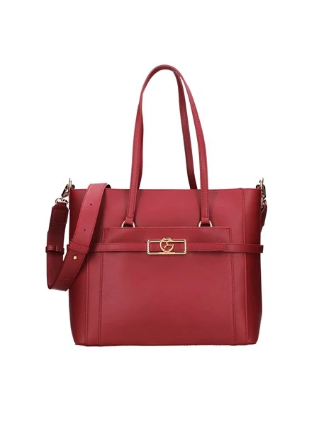 BORSA A SPALLA LADY SHOPPING IN ECOPELLE DONNA BORDEAUX