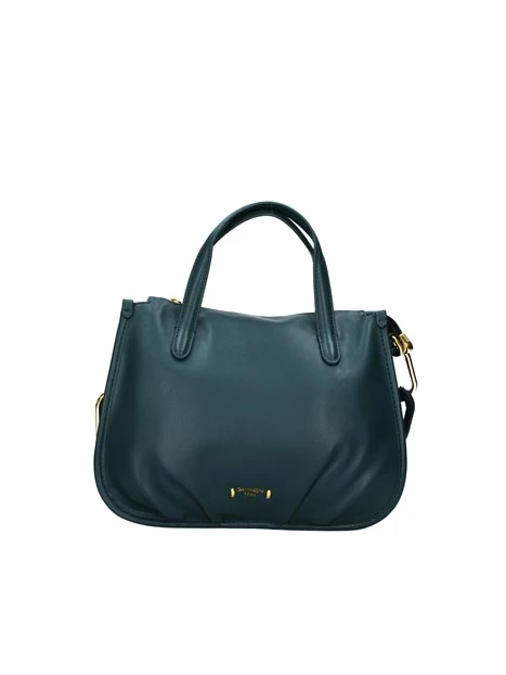 BORSA A SPALLA COVERAGE CON DOPPIO MANICO DONNA VERDE