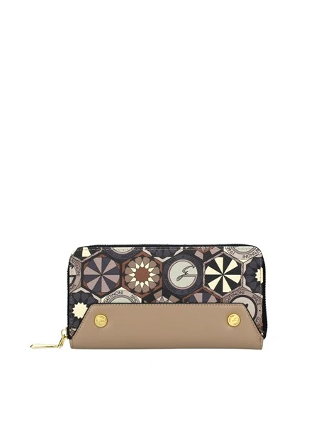 PORTAFOGLIO TEODOSIA CON INSERTO LOGATO DONNA BEIGE
