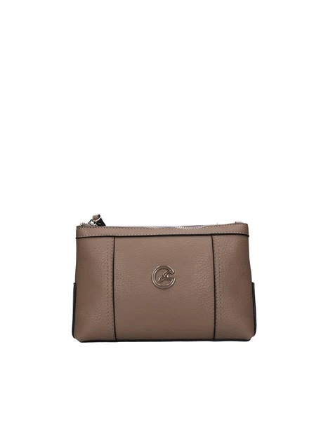 POCHETTE CON LOGO DENISE SOFT DONNA BEIGE