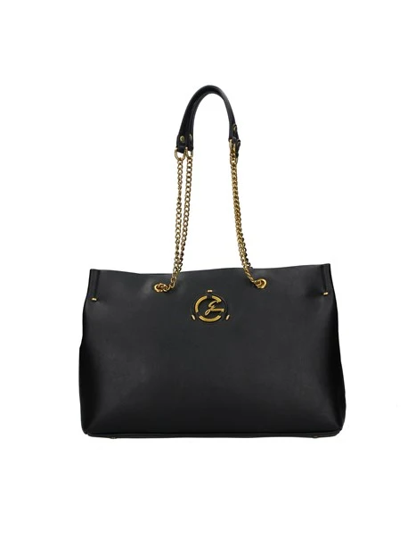 BORSA A SPALLA IMPACT CON LOGO DONNA NERO