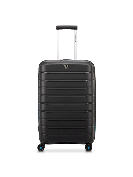 TROLLEY MEDIO 4R BUTTERFLY NEON UNISEX NERO