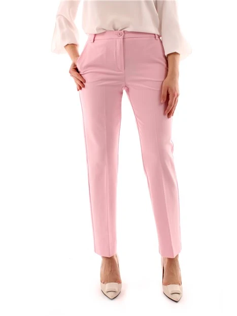 PANTALONI CHINO DONNA ROSA PASTELLO