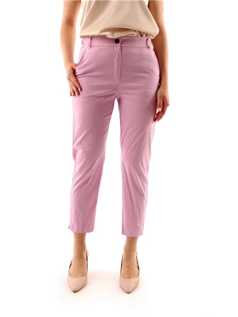 PANTALONI CHINO MONOCHROME DONNA ROSA