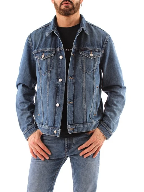 GIACCA DI JEANS UOMO BLU