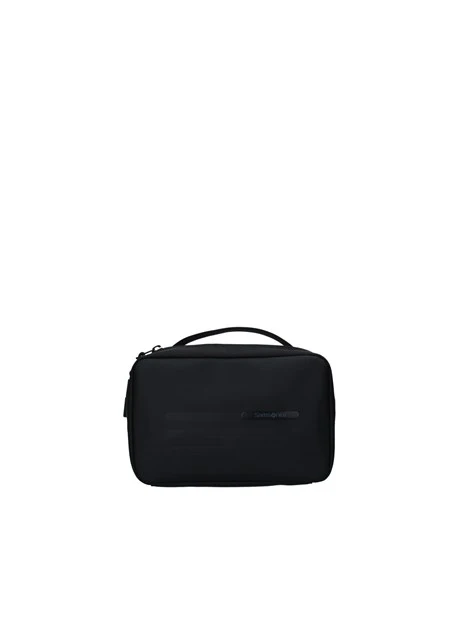 BEAUTY CASE STACKD A DUE SCOMPARTI UNISEX NERO