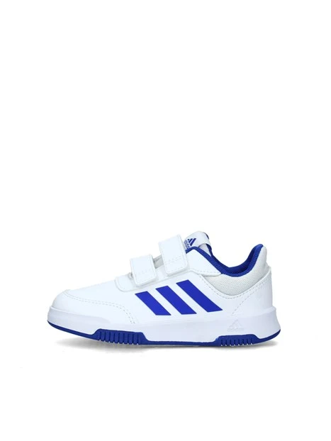 SNEAKERS BASSE TENSAUR RUN 2.0 CFI CON BANDE BLU UNISEX BAMBINO BIANCO