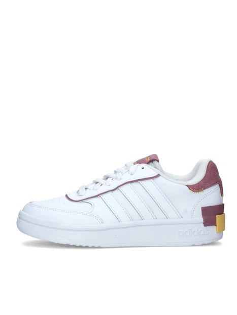 SNEAKERS BASSE POSTMOVE SE CON RICAMI DONNA BIANCO MAGENTA