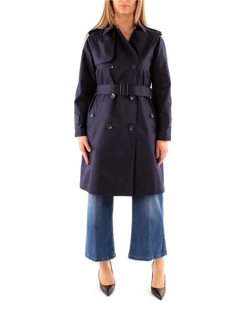 TRENCH ANTIGOCCIA DONNA BLU