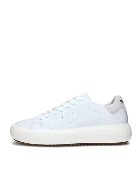 SNEAKERS PLATFORM BIG BOY CLASSIC CON TALLONE BEIGE UOMO BIANCO