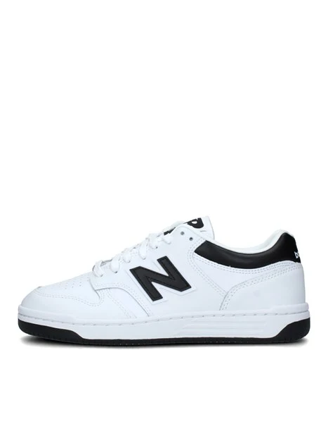 SNEAKERS BASSE 480 CON LOGHETTO NERO UNISEX ADULTO BIANCO