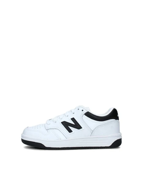 SNEAKERS BASSE 480 CON INSERTI NERI UNISEX BAMBINO BIANCO