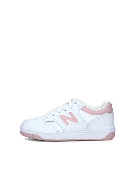 SNEAKERS BASSE 480 CON INSERTI ROSA BAMBINA BIANCO