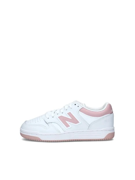 SNEAKERS BASSE 480 BICOLORE BAMBINA BIANCO ROSA