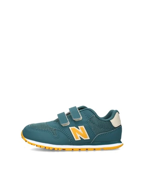 SNEAKERS BASSE 500 BICOLORE CON STRAPPI UNISEX BAMBINO VERDE