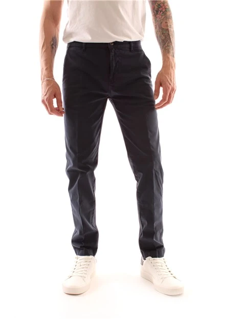 PANTALONI CHINO UOMO BLU