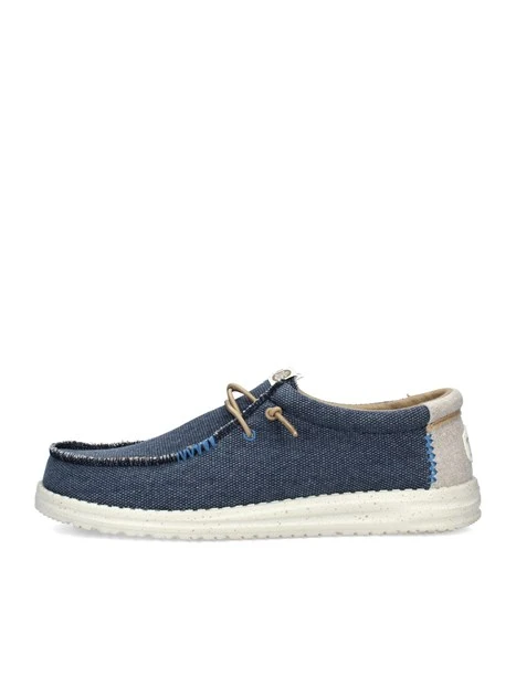 MOCASSINI WALLY COASTLINE JUTE UOMO BLU NAVY