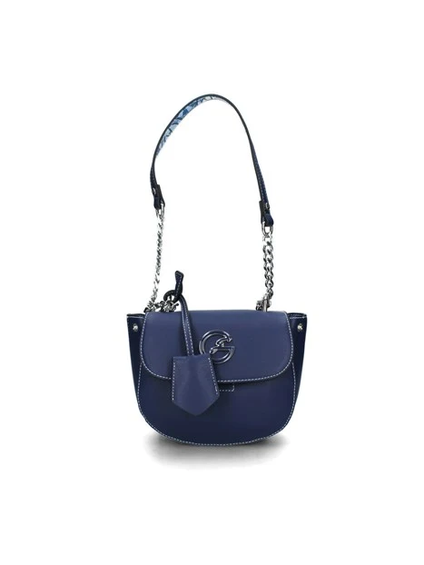 BORSA A TRACOLLA DENISE PLUS CON CATENA DONNA BLU