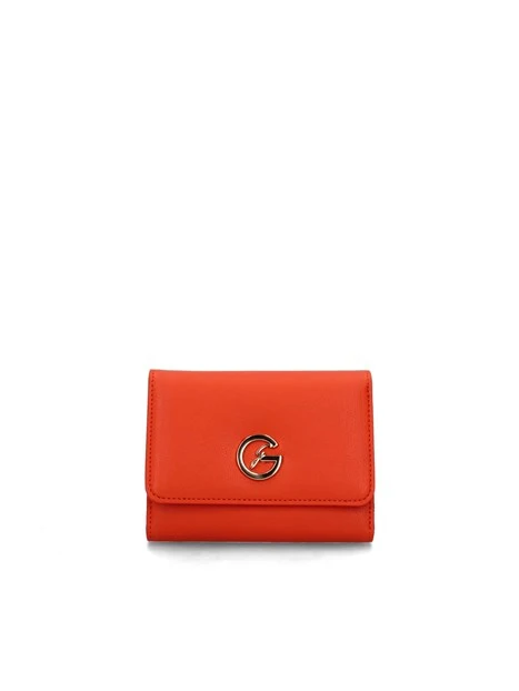 PORTAFOGLIO LADY CON LOGO DONNA ARANCIO