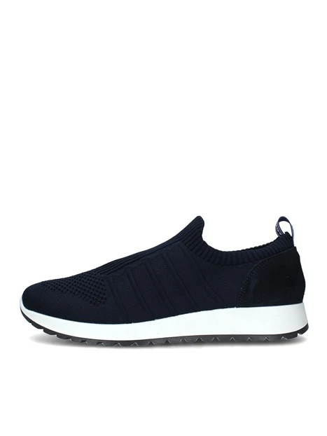 SNEAKERS SLIP ON A MAGLIA UOMO BLU