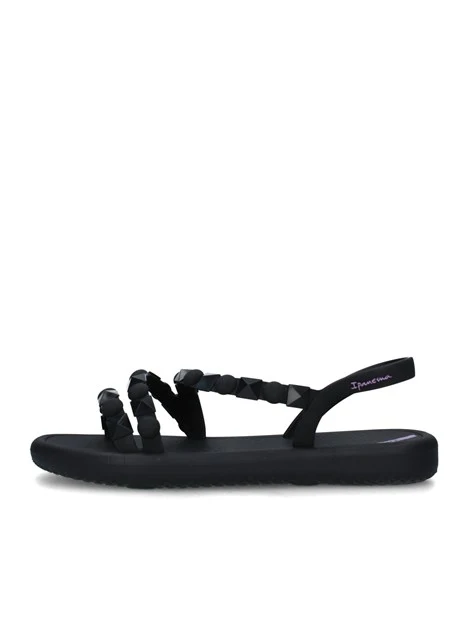 SANDALI MARE MEU SOL FLATFORM DONNA NERO LILLA