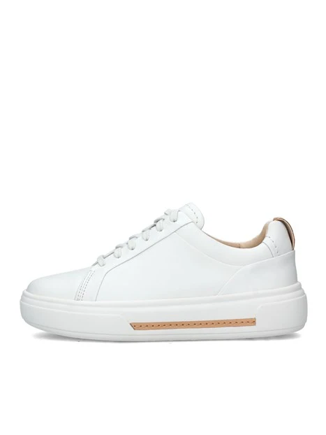 SNEAKERS PLATFORM HOLLYHOCK WALK CON BANDA BEIGE DONNA BIANCO