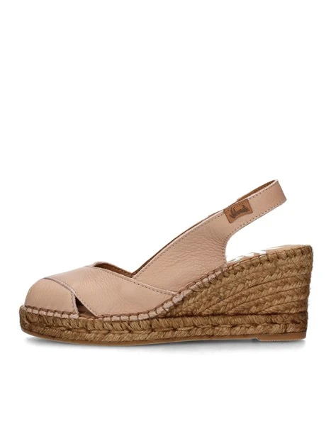 ESPADRILLAS CON ZEPPA E LOGHETTO DONNA ROSA