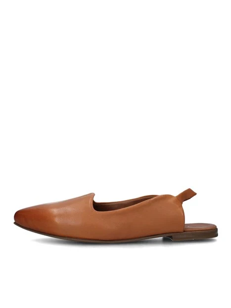 SLINGBACK A PUNTA DONNA CUOIO