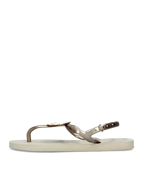 SANDALI MARE TWIST METAL DONNA BEIGE