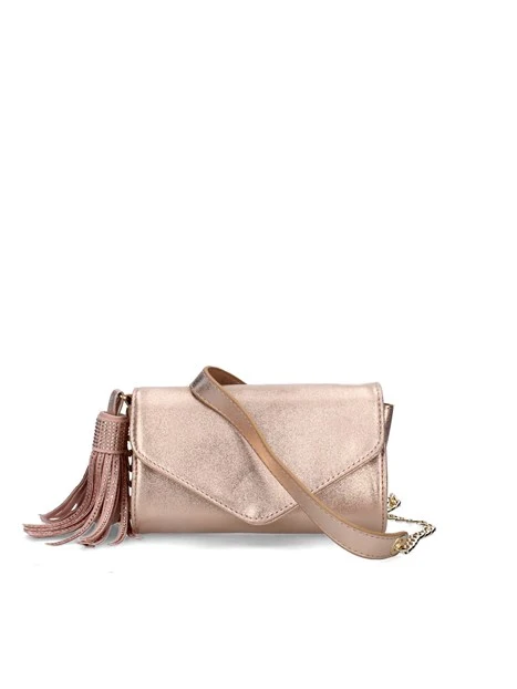 POCHETTE CON NAPPA DONNA ROSA