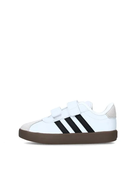 SNEAKERS BASSE ID9157 BAMBINO BIANCO