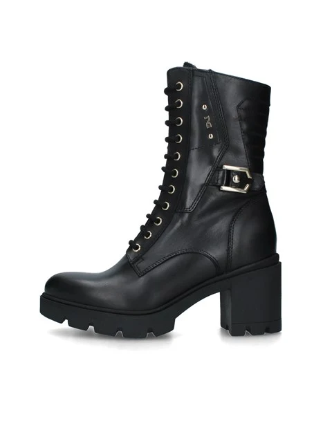 ANFIBI CON TACCO ALTO DONNA NERO
