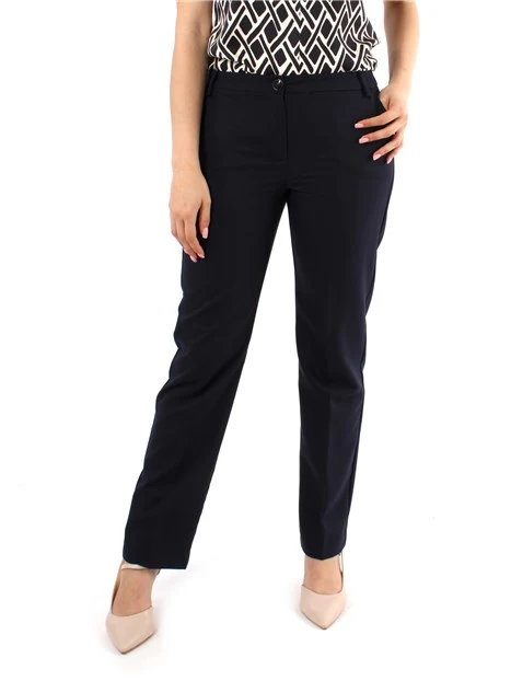 PANTALONI CHINO DONNA BLU SCURO