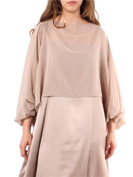 COPRISPALLE IN GEORGETTE DONNA ORO